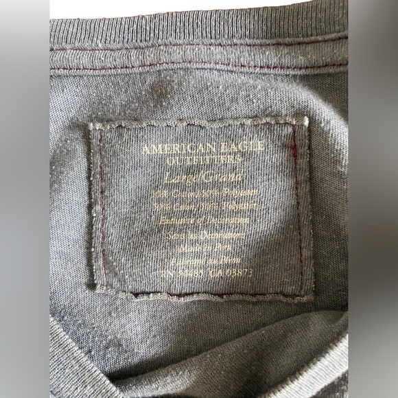 Two American Eagle Long Sleeve Shirts Lg - Picture 3 of 3